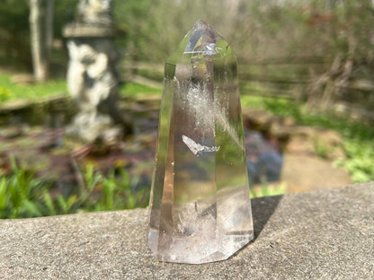 Quartz Crystal Tower ~ Light Smoky - Gem Realm 