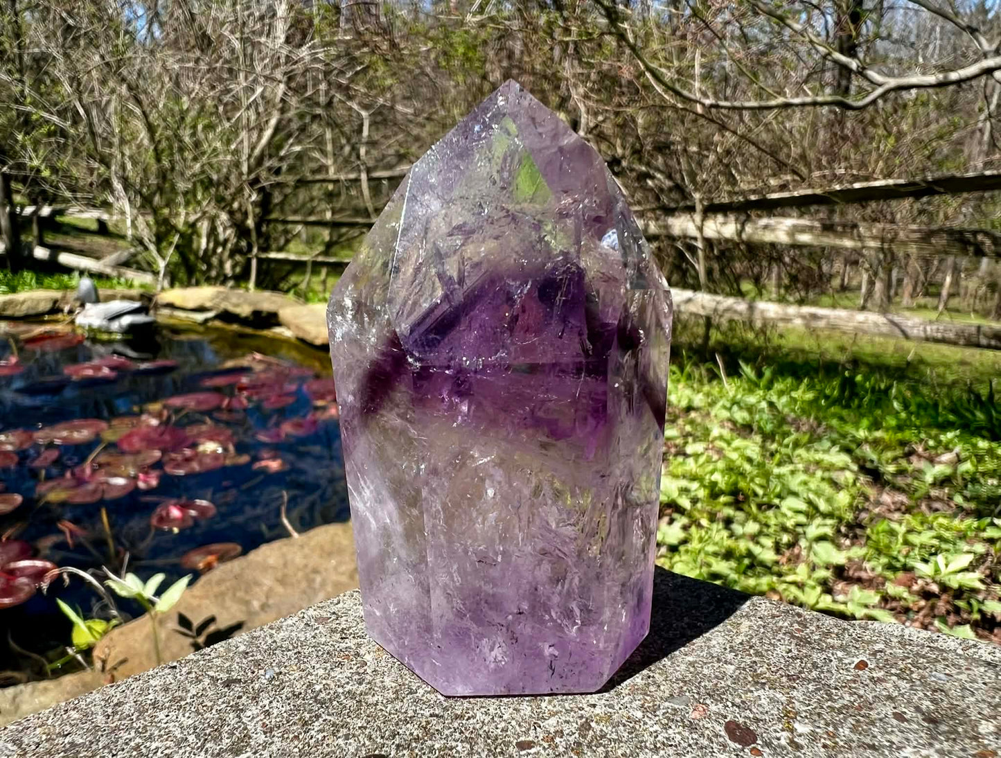 Phantom Amethyst Tower ~ Brazil - Gem Realm 