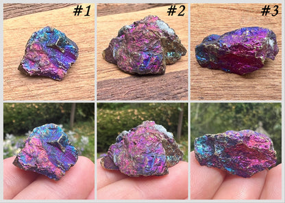 Chalcopyrite ~ Peacock Ore ~ Specimen - Gem Realm 