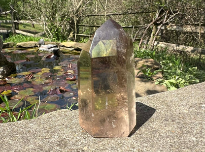 Smoky Quartz Tower - Gem Realm 