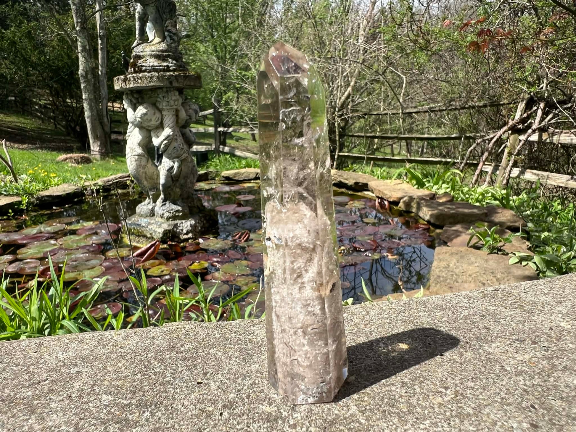 Smoky Garden Quartz ~ Phantom Tower - Gem Realm 