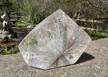 Rutilated Quartz Freeform - Gem Realm 
