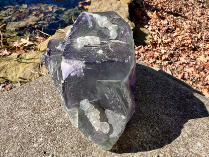 Rainbow Fluorite Specimen - Gem Realm 