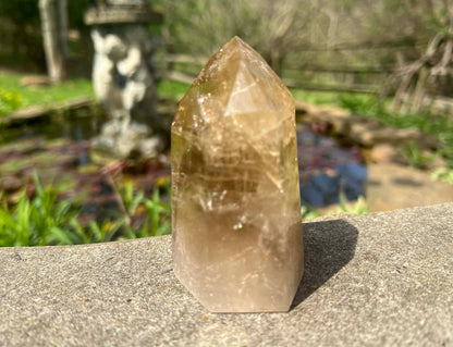 Smoky Citrine Quartz Tower - Gem Realm 