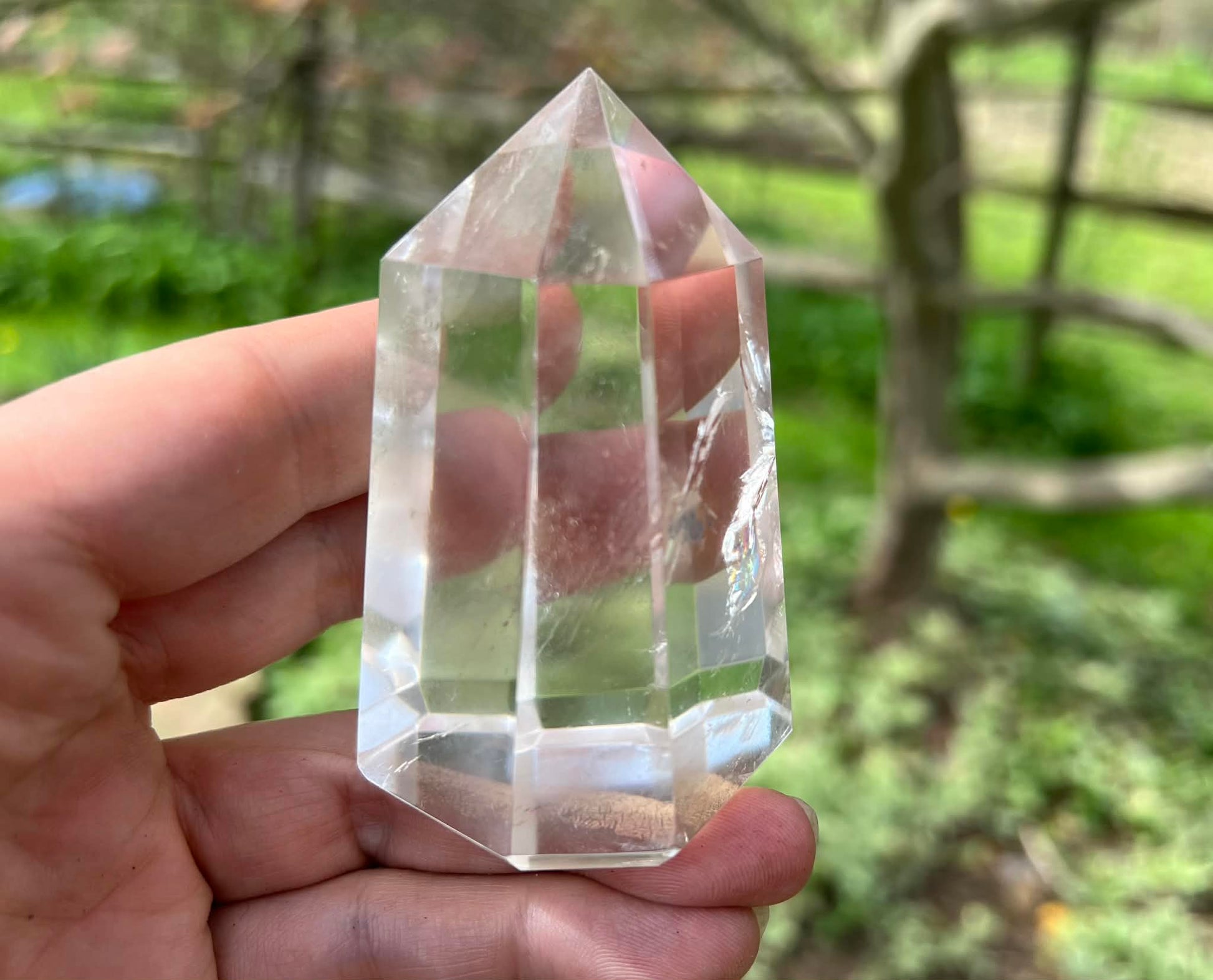 Quartz Crystal Tower ~ Obelisk - Gem Realm 