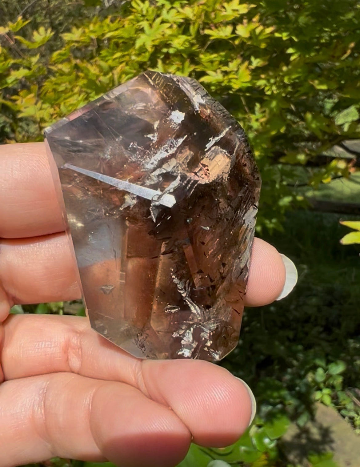 Smoky Garden Quartz Freeform ~ Brazil