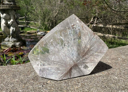 Rutilated Quartz Freeform - Gem Realm 