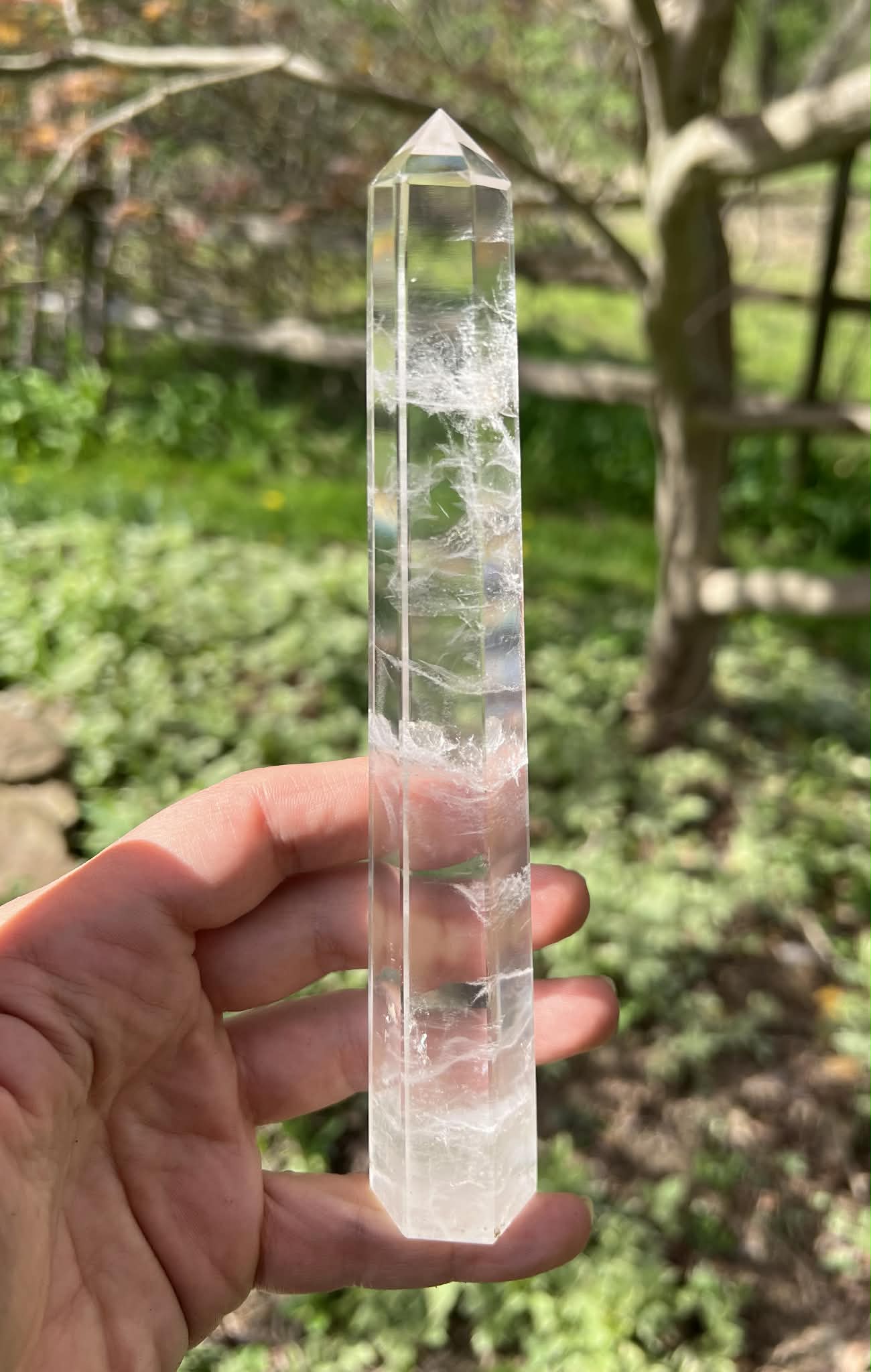 Quartz Crystal Tower ~ Large - Gem Realm 
