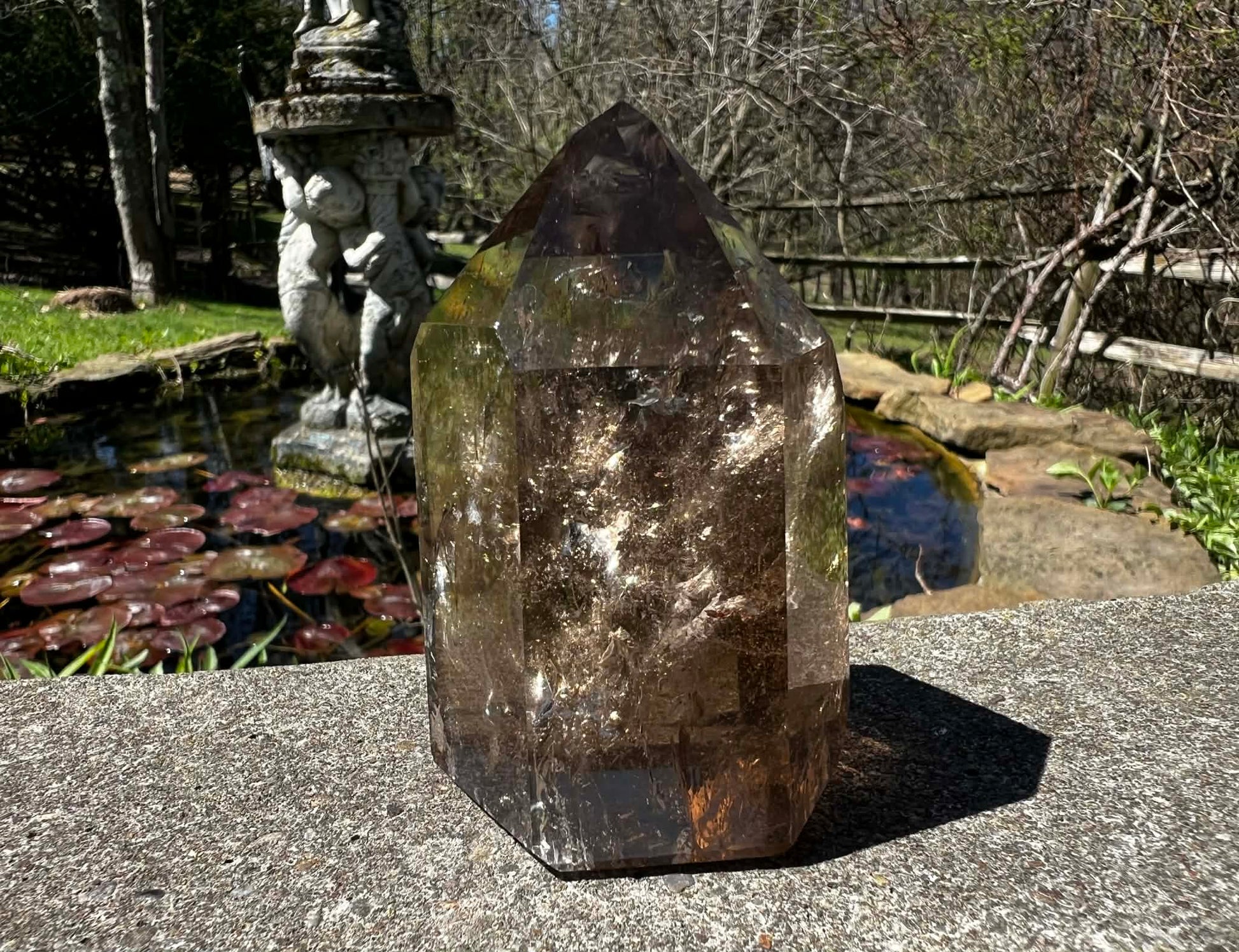 Smoky Quartz Tower ~ Brazil - Gem Realm 