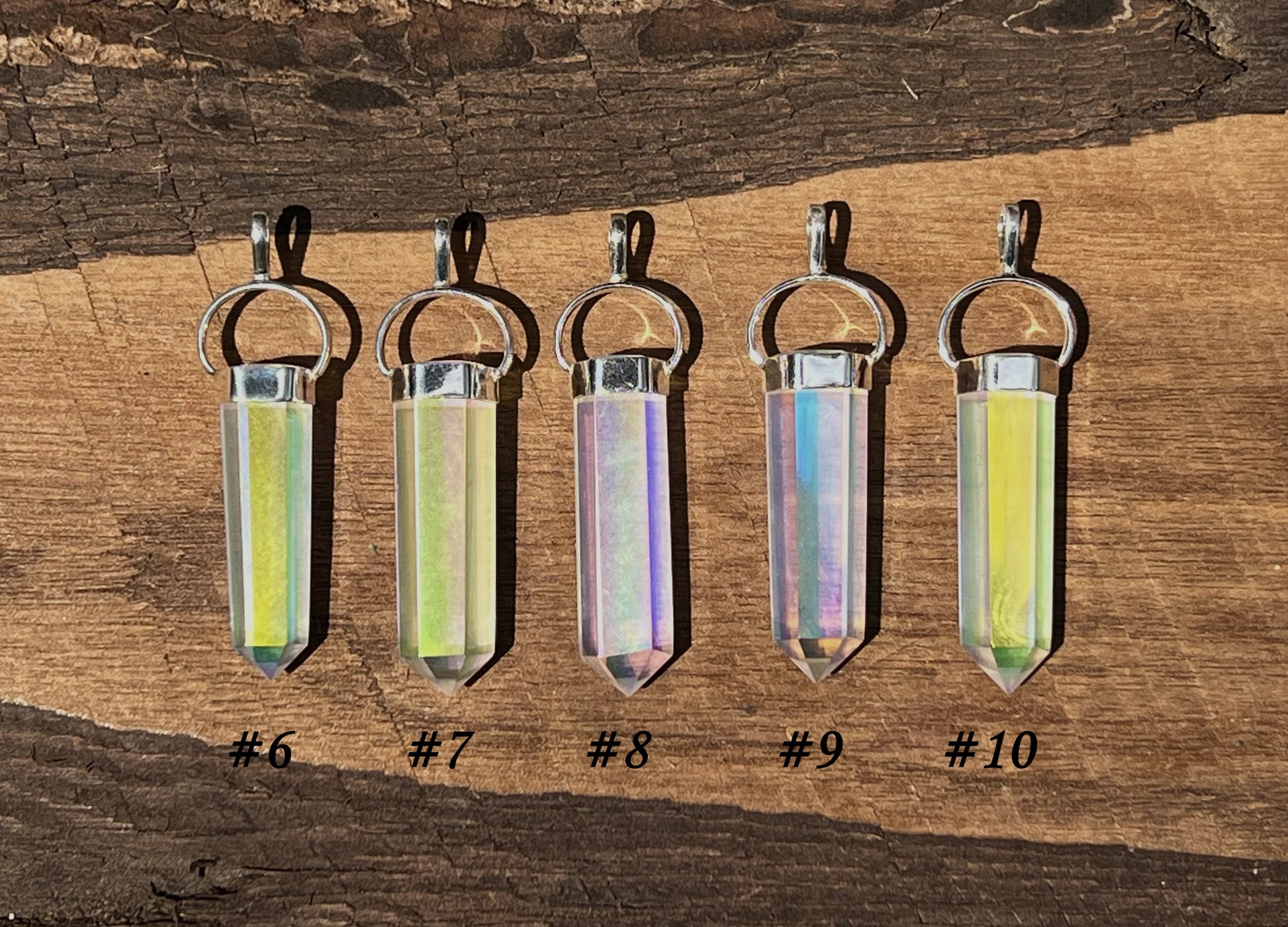 Angel Aura Quartz Pendant - Gem Realm 