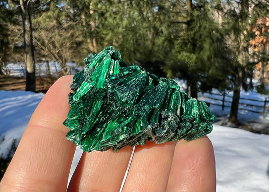 Silk Malachite Specimen #3