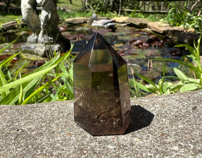 Smoky Quartz Tower Duo - Gem Realm 