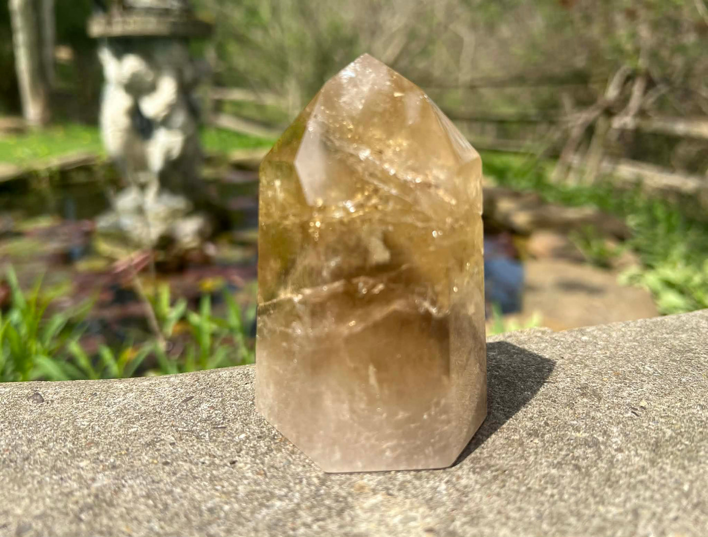 Smoky Citrine Quartz Tower - Gem Realm 