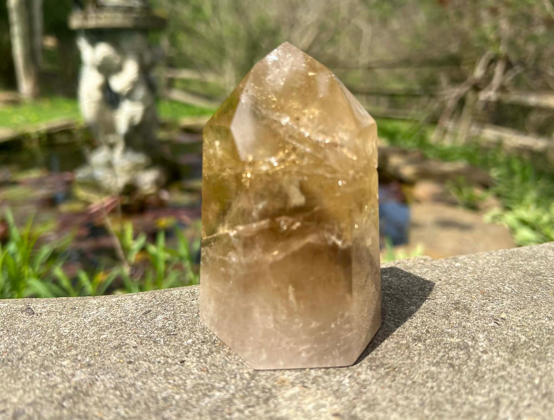 Smoky Citrine Quartz Tower - Gem Realm 