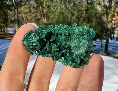 Silk Malachite Specimen #3