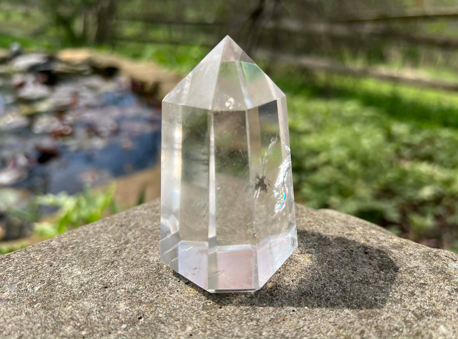 Quartz Crystal Tower ~ Obelisk - Gem Realm 