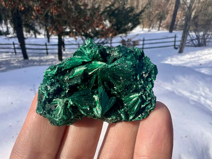 Silk Malachite Specimen #6