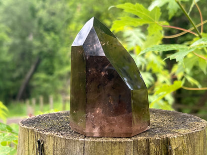 Smoky Quartz Tower ~ Large