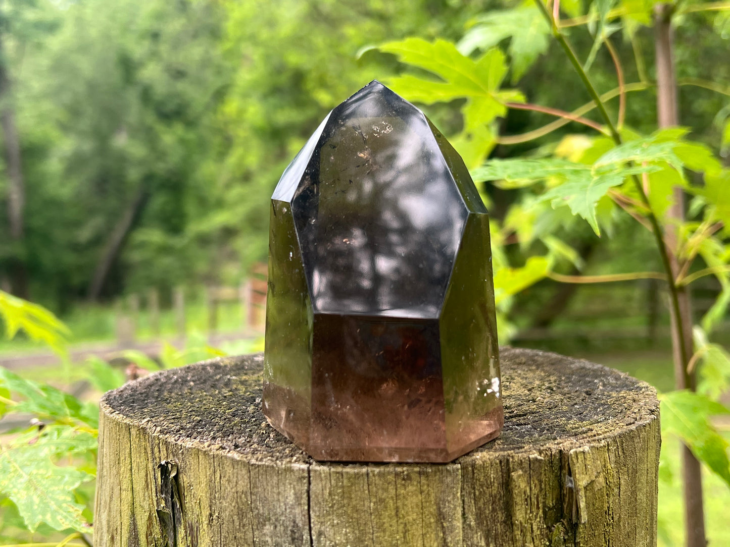 Smoky Quartz Tower ~ Large