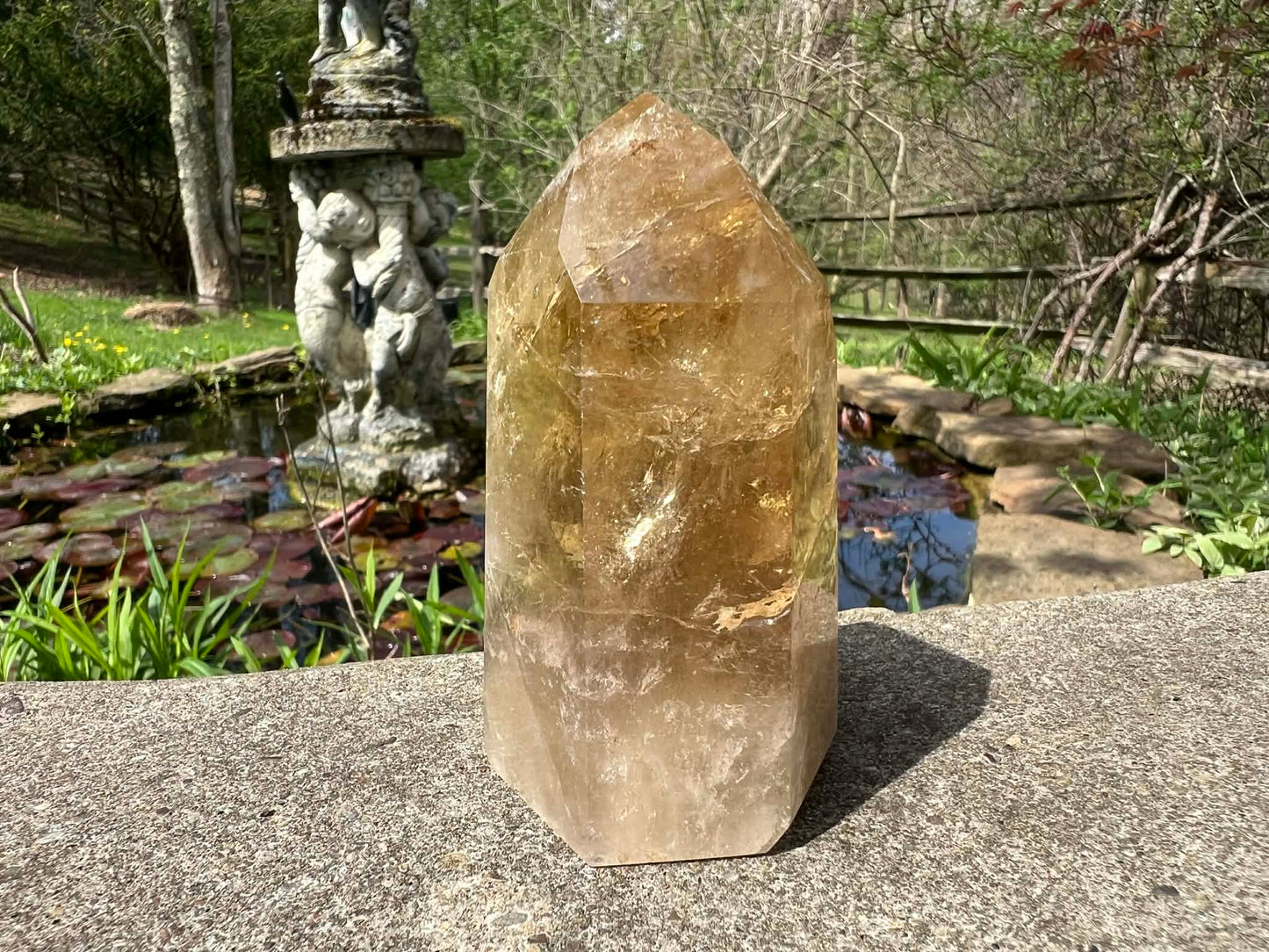 Smoky Citrine Quartz Tower - Gem Realm 