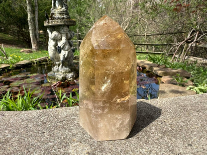 Smoky Citrine Quartz Tower - Gem Realm 