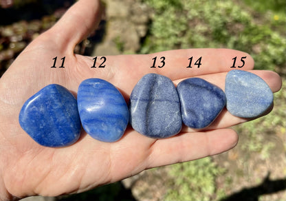 Dumortierite Tumbled Stones - Gem Realm 
