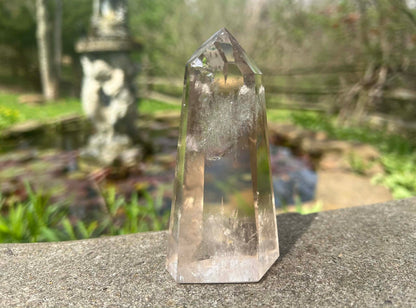 Quartz Crystal Tower ~ Light Smoky - Gem Realm 