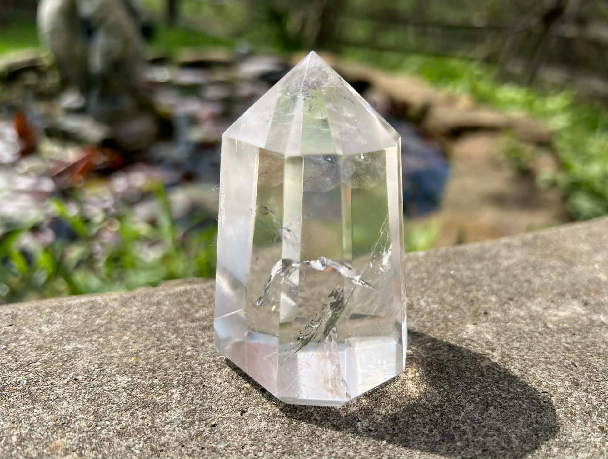 Quartz Crystal Tower ~ Obelisk - Gem Realm 