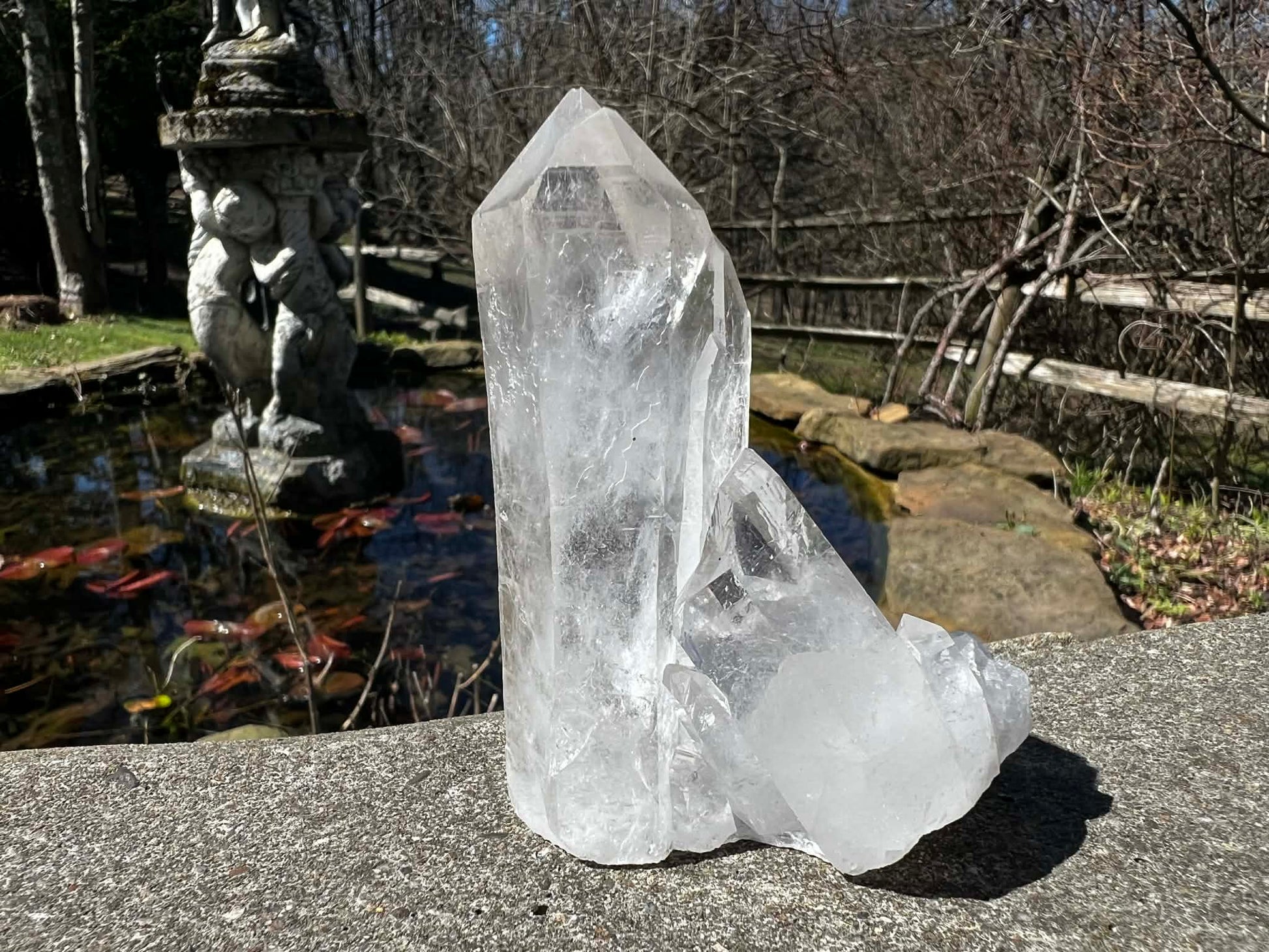 Quartz Crystal Specimen Tower - Gem Realm 