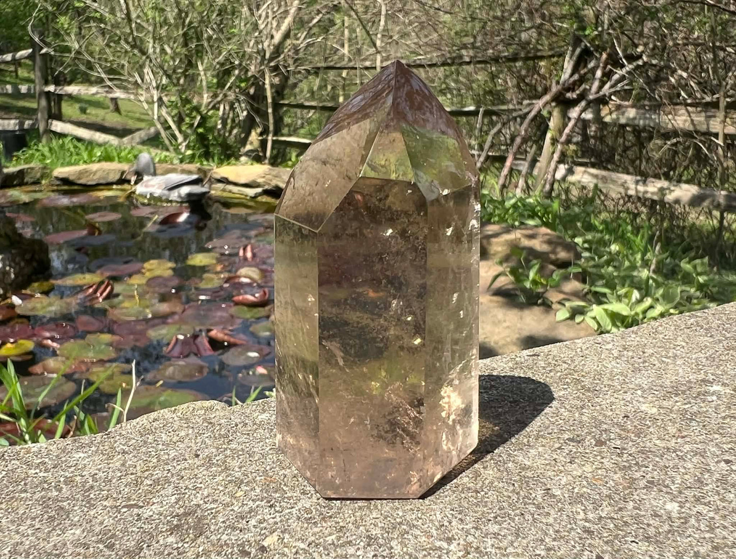 Smoky Quartz Tower - Gem Realm 