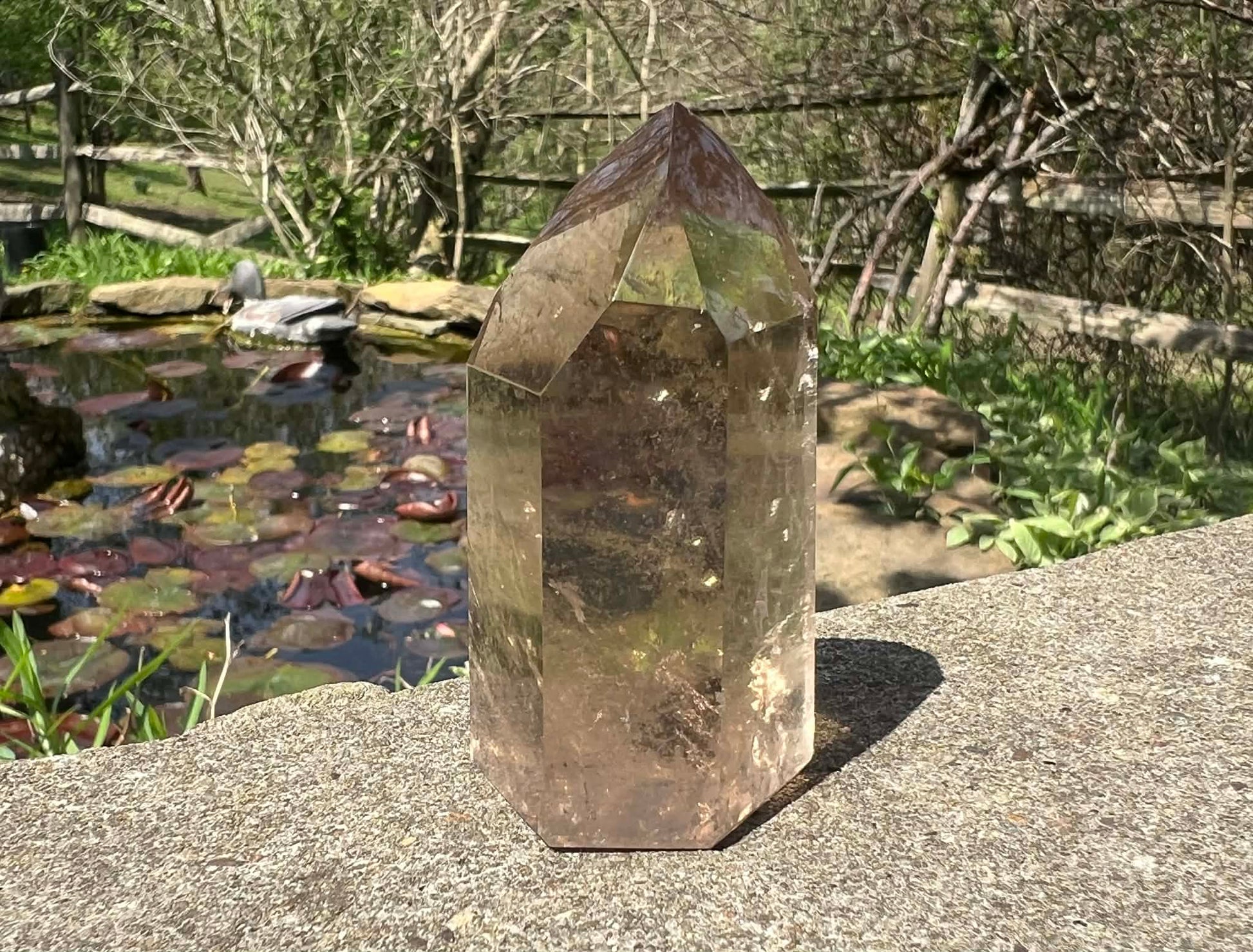 Smoky Quartz Tower - Gem Realm 