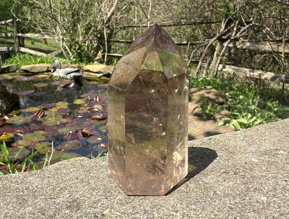 Smoky Quartz Tower - Gem Realm 