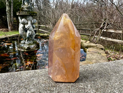 Hematoid Quartz Tower - Gem Realm 
