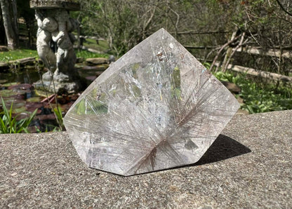 Rutilated Quartz Freeform - Gem Realm 
