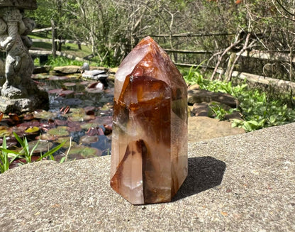 Hematoid Quartz Tower - Gem Realm 