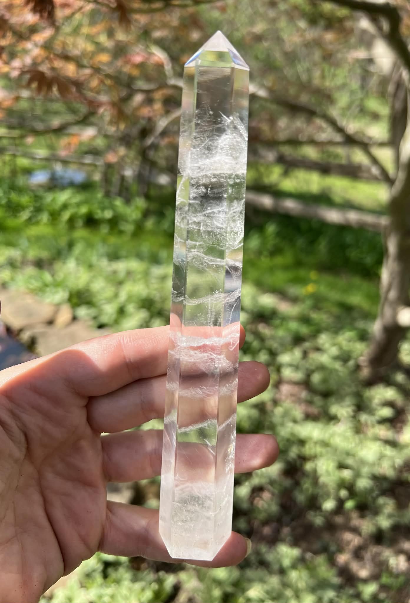 Quartz Crystal Tower ~ Large - Gem Realm 