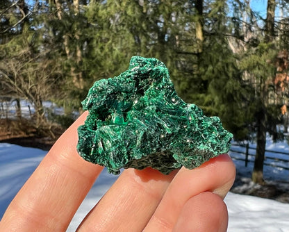Silk Malachite Specimen #5