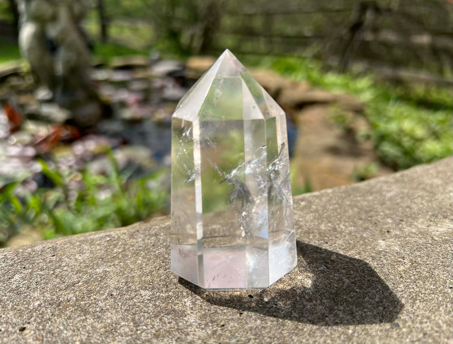 Quartz Crystal Tower ~ Obelisk - Gem Realm 