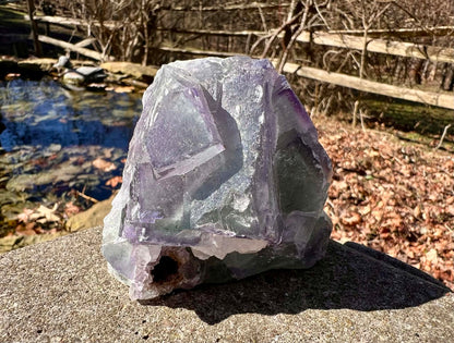 Rainbow Fluorite Specimen - Gem Realm 