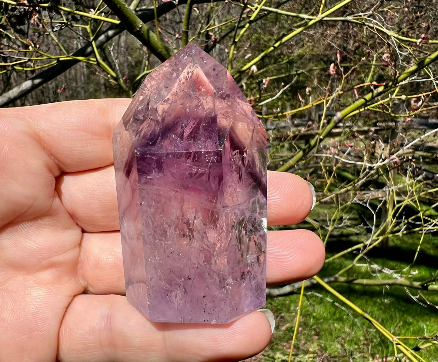 Phantom Amethyst Tower ~ Brazil - Gem Realm 