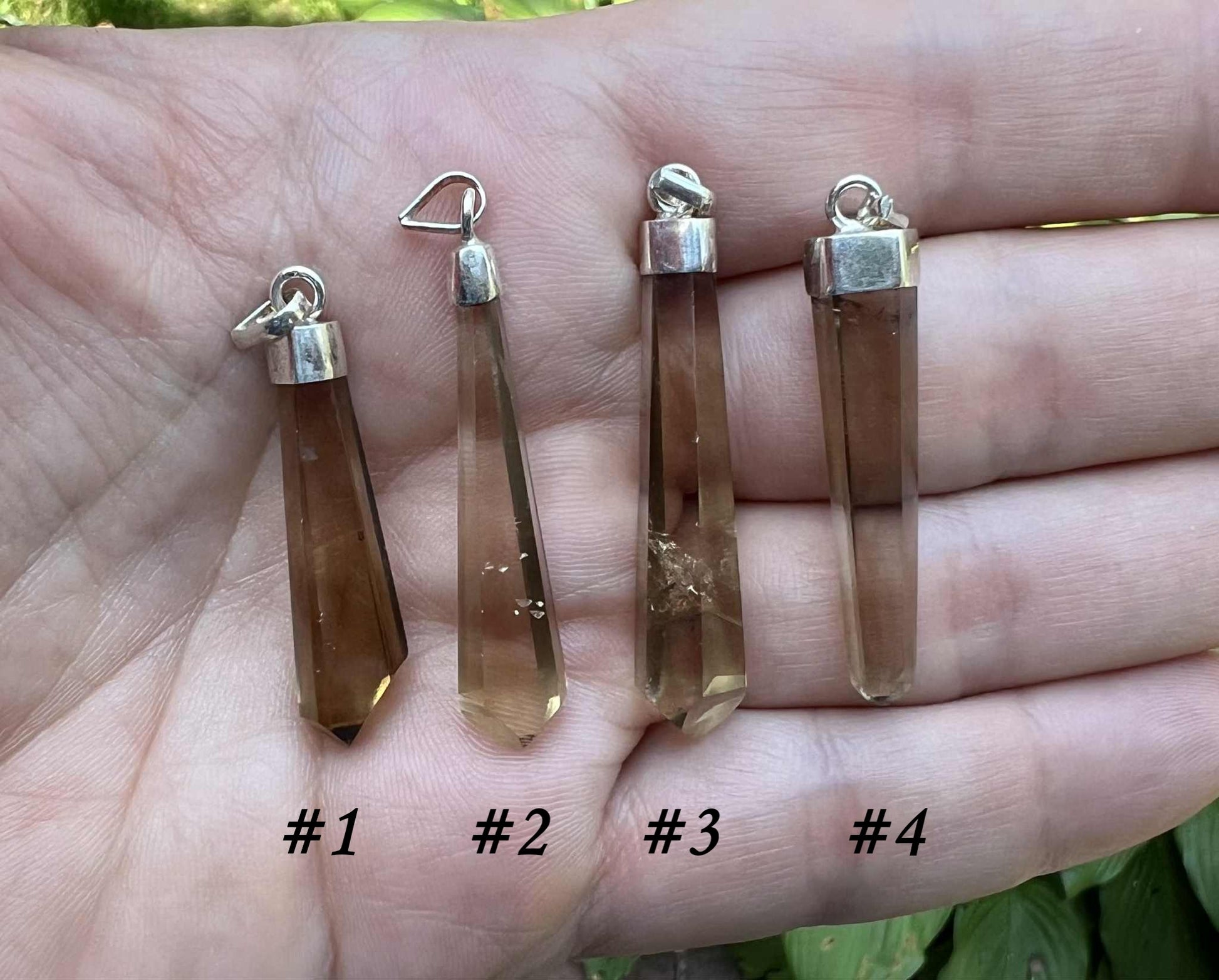 Natural Citrine Pendant - Gem Realm 