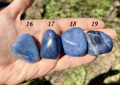 Dumortierite Tumbled Stones - Gem Realm 