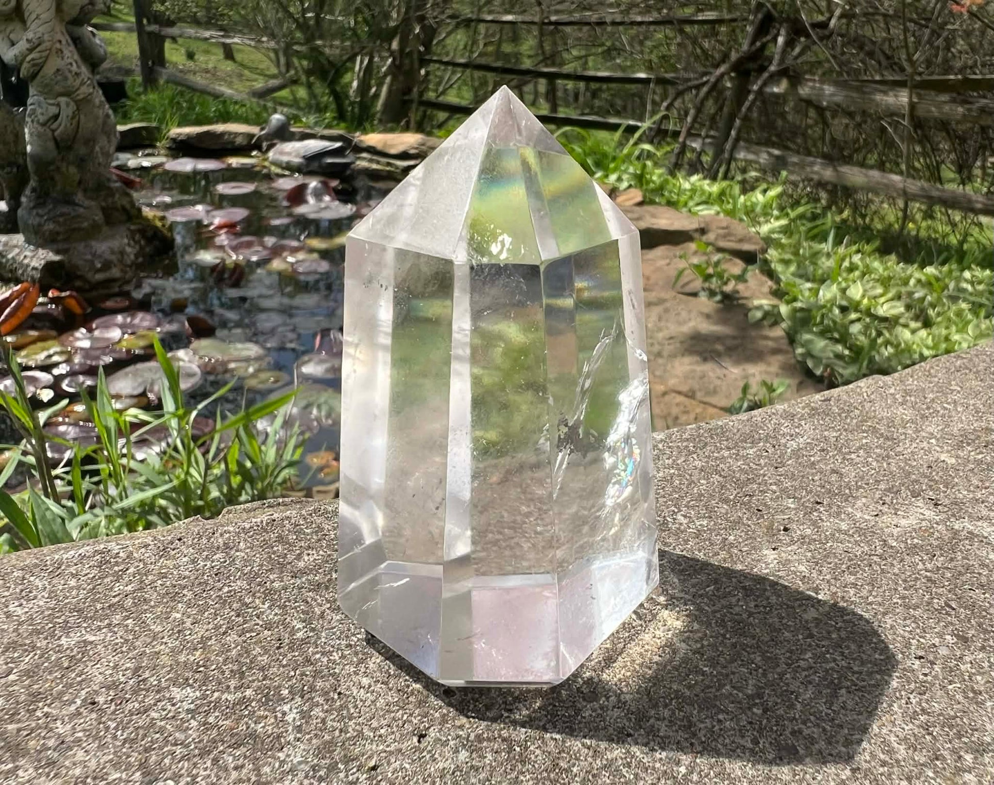 Quartz Crystal Tower ~ Obelisk - Gem Realm 