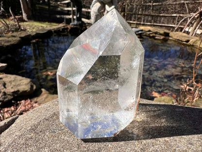 Garden Phantom Quartz Tower ~ Brazil - Gem Realm 