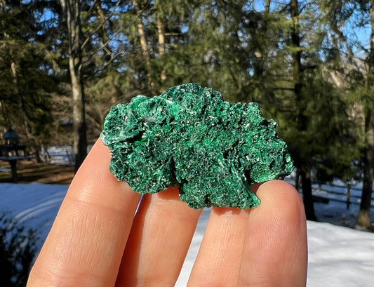 Silk Malachite Specimen #1