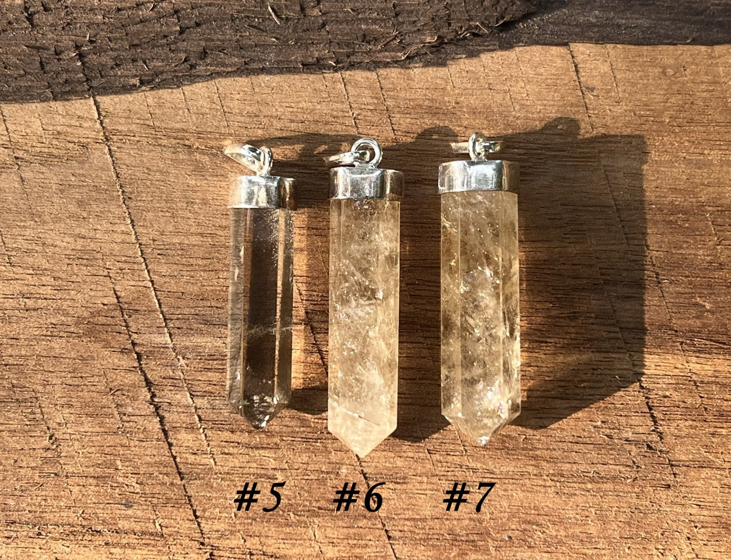 Natural Citrine Pendant - Gem Realm 