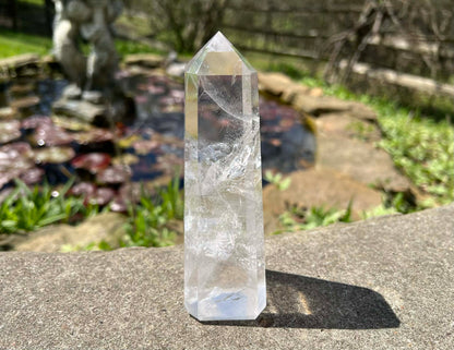 Quartz Crystal Tower ~ Large Obelisk - Gem Realm 