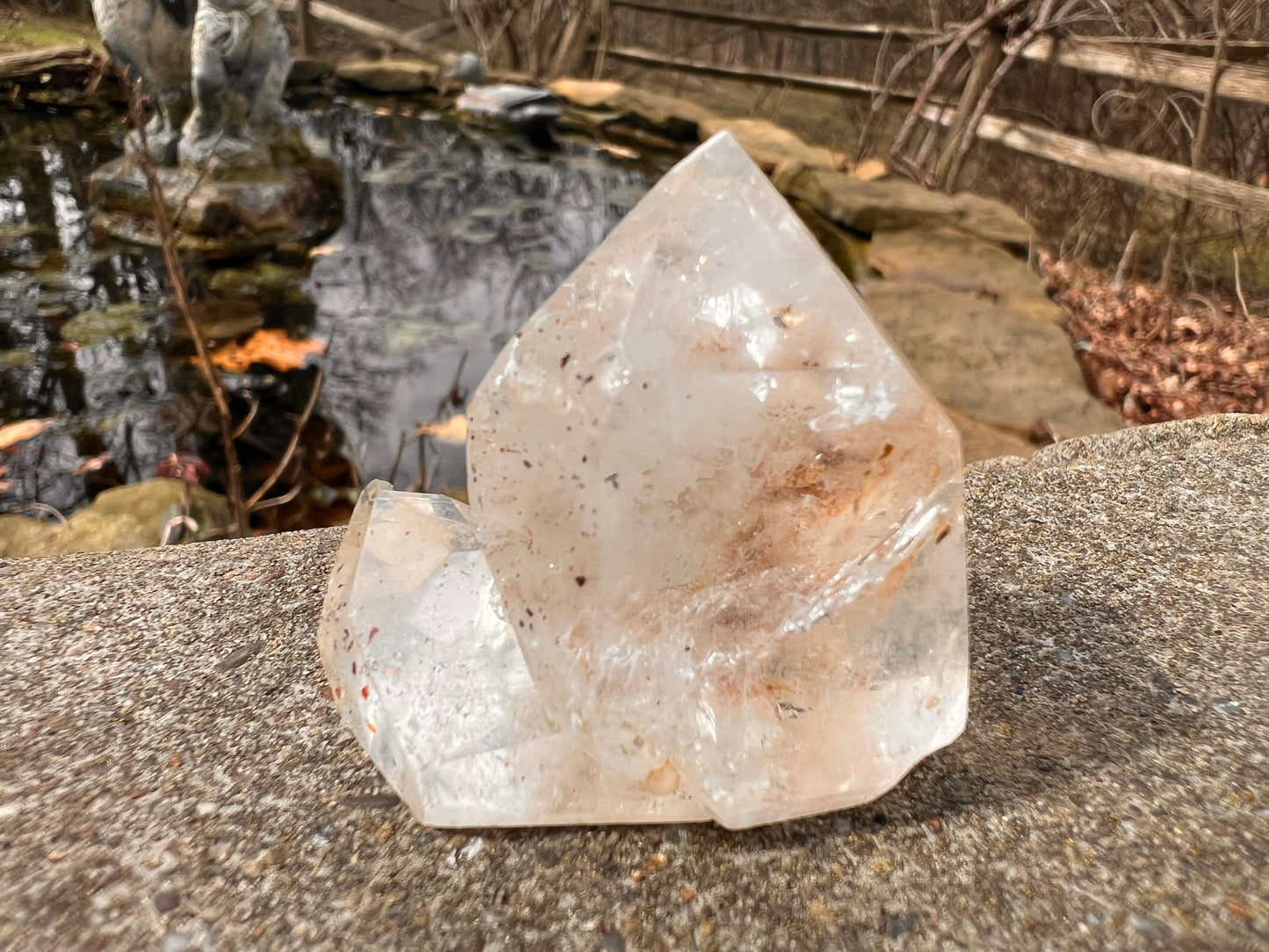 Included Quartz Crystal Specimen Tower - Gem Realm 