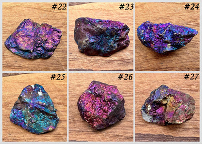Chalcopyrite ~ Peacock Ore ~ Specimen - Gem Realm 