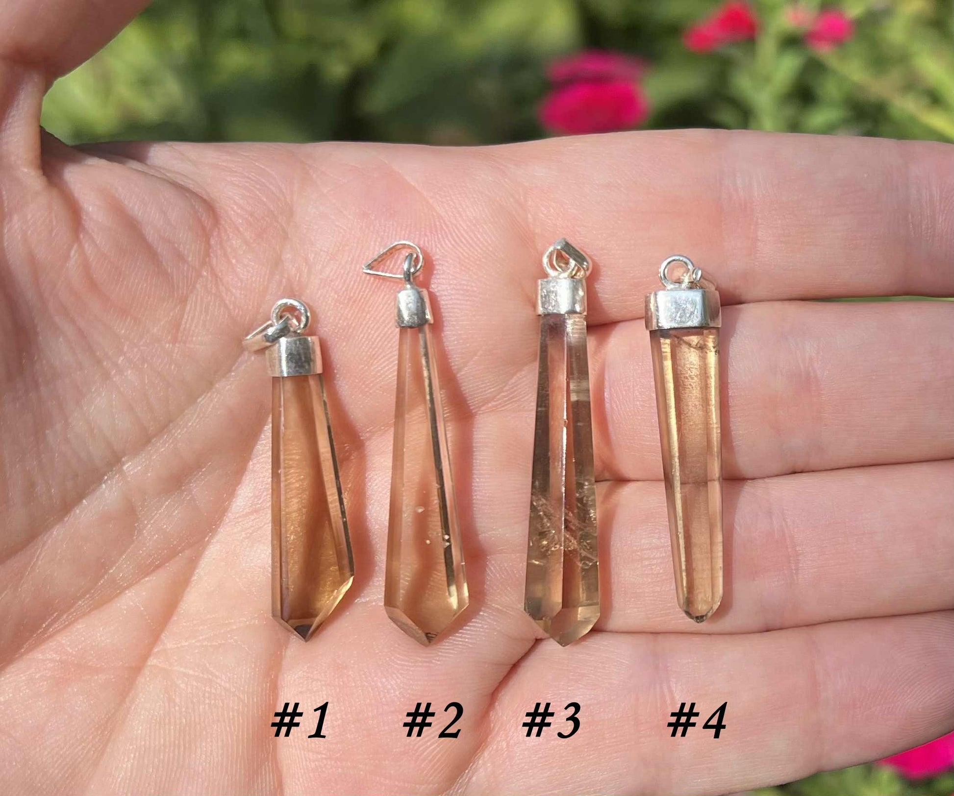 Natural Citrine Pendant - Gem Realm 